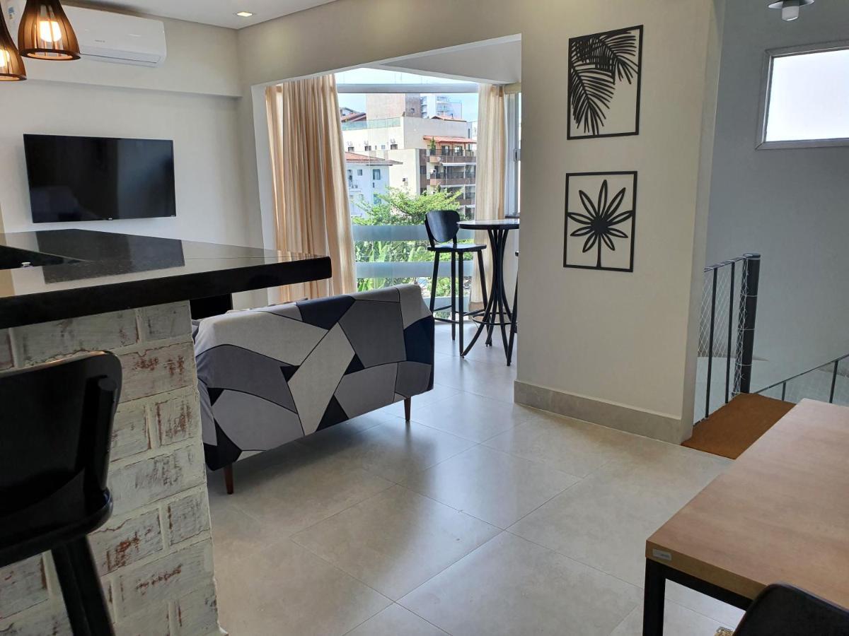 Lindo Duplex Guaruja 2 Quartos A 300 Mts Praia Enseada מראה חיצוני תמונה